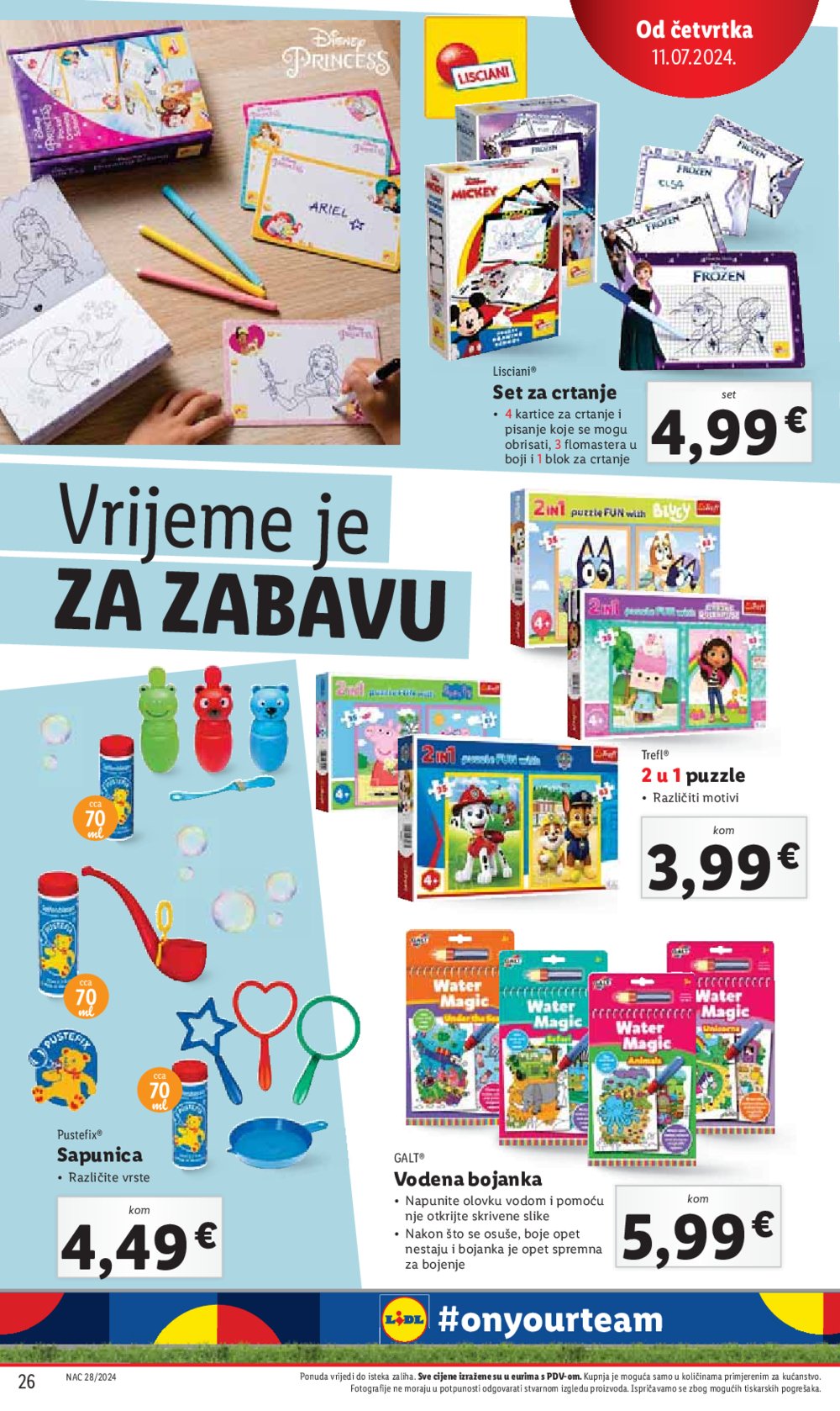 Lidl katalog Super ponuda od četvrtka 11.07. - 14.07.2024