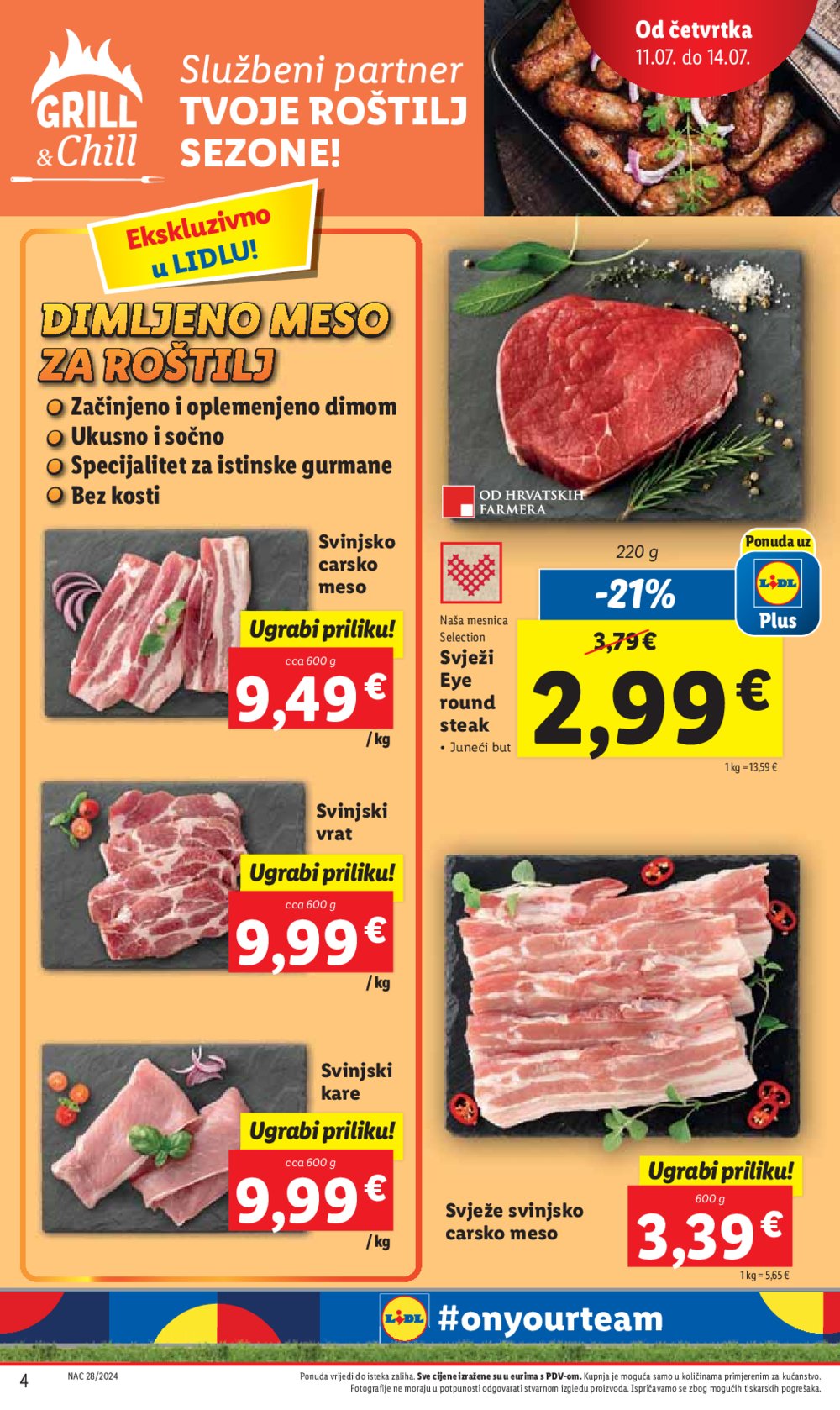 Lidl katalog Super ponuda od četvrtka 11.07. - 14.07.2024