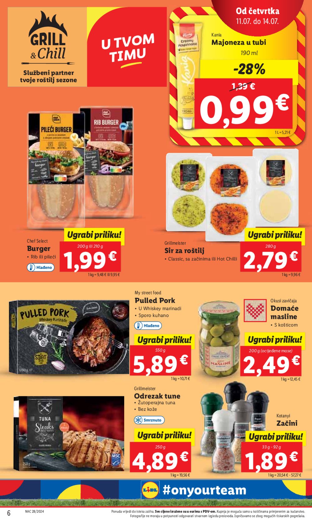 Lidl katalog Super ponuda od četvrtka 11.07. - 14.07.2024