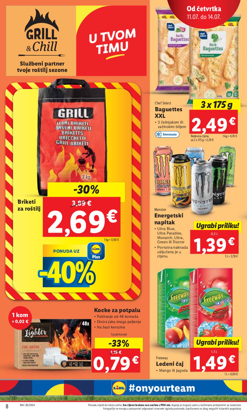 Lidl katalog Super ponuda od četvrtka 11.07. - 14.07.2024