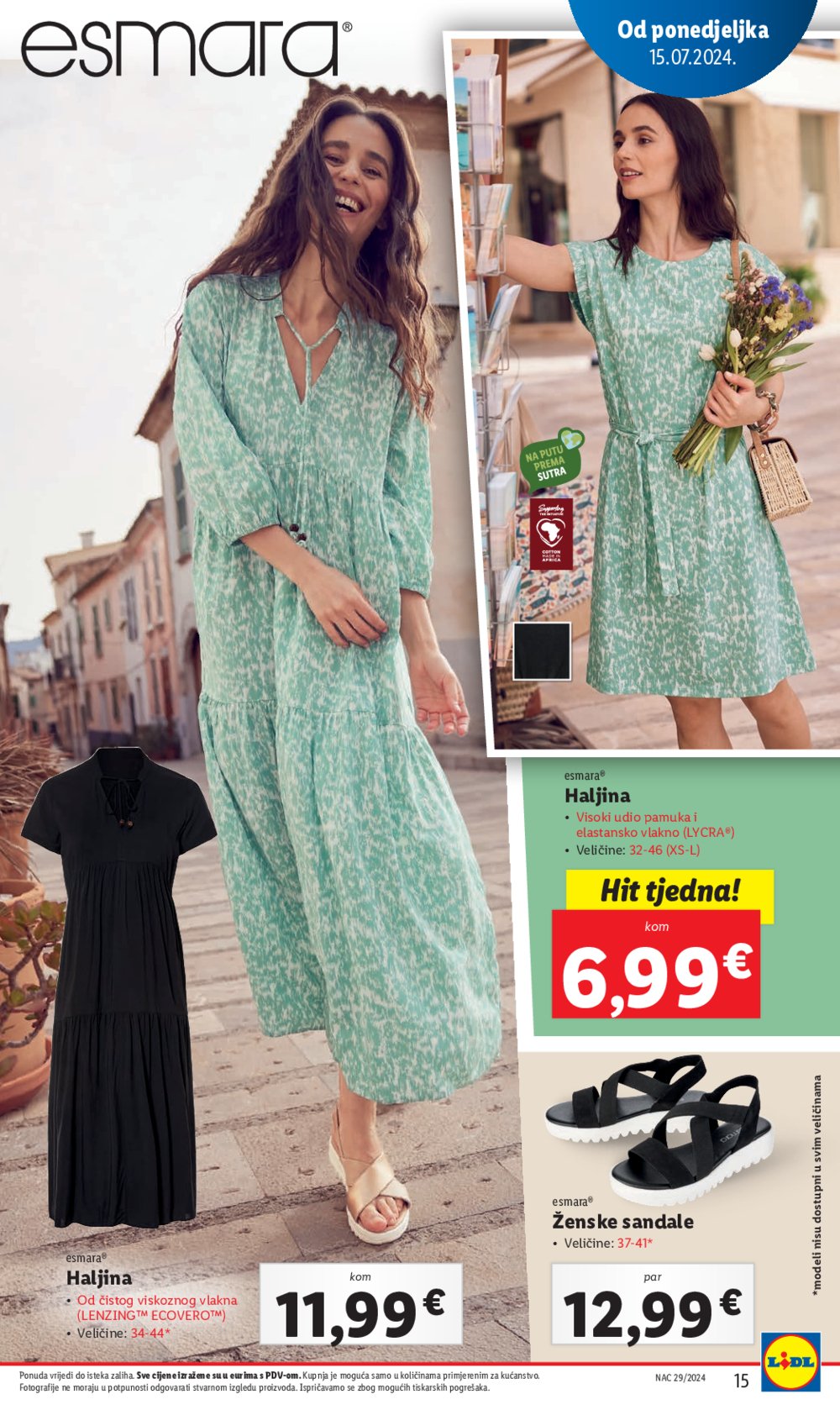 Lidl katalog Super ponuda od ponedjeljka 15.07. - 21.07.2024.