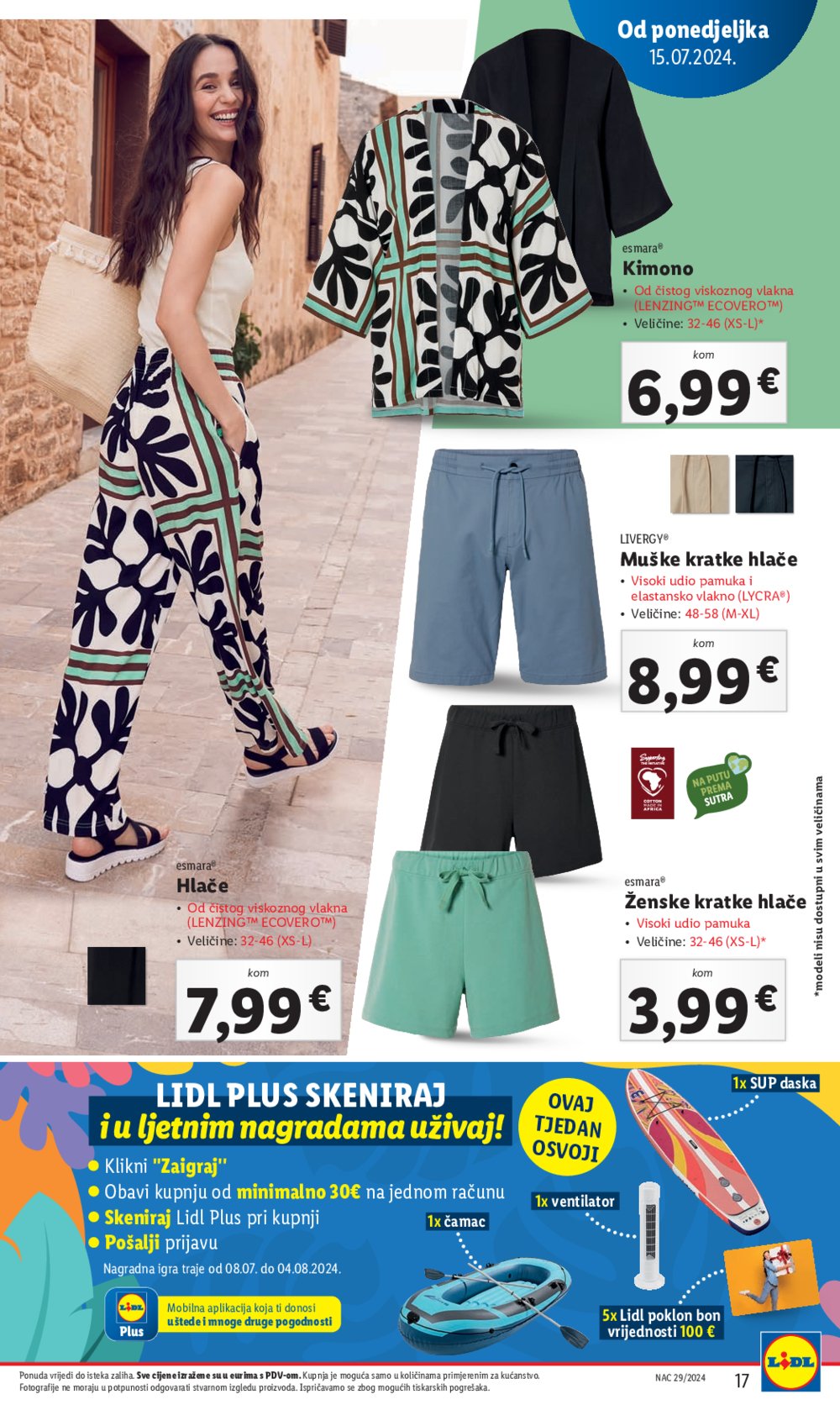 Lidl katalog Super ponuda od ponedjeljka 15.07. - 21.07.2024.