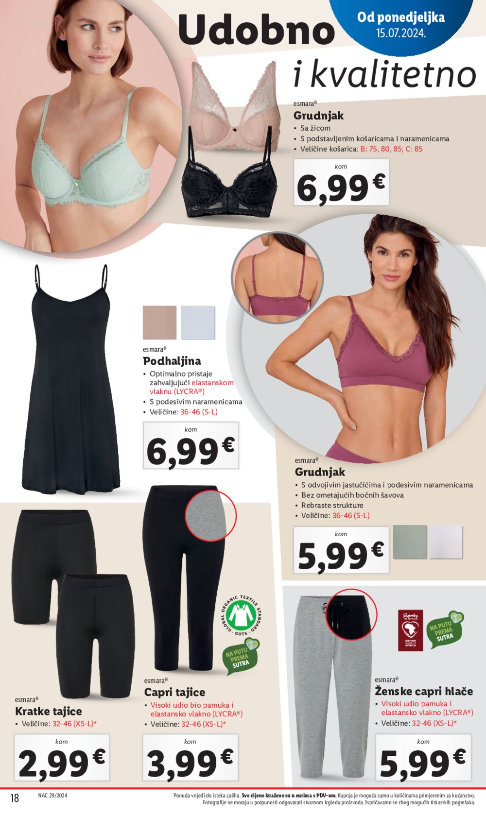 Lidl katalog Super ponuda od ponedjeljka 15.07. - 21.07.2024.