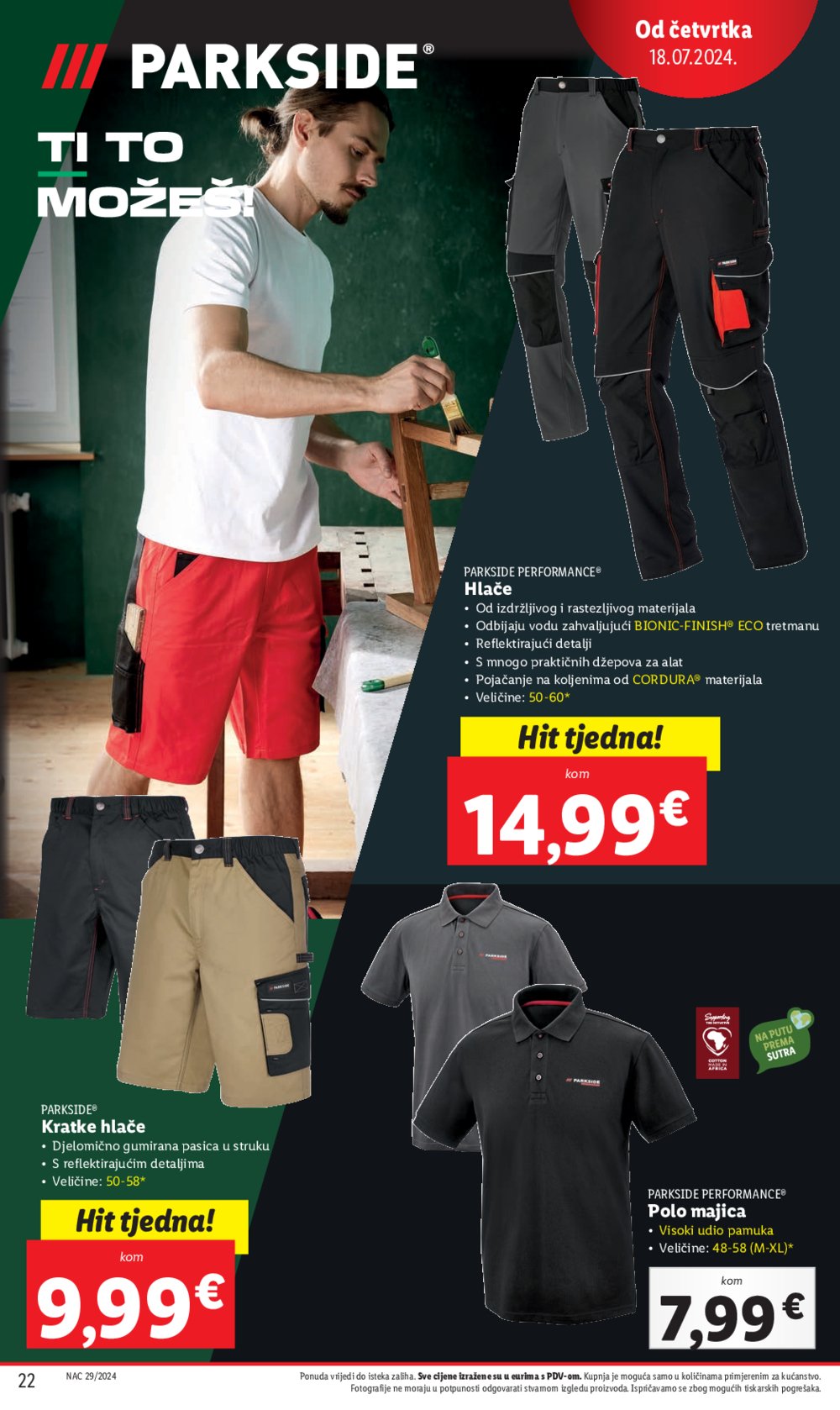 Lidl katalog Super ponuda od ponedjeljka 15.07. - 21.07.2024.