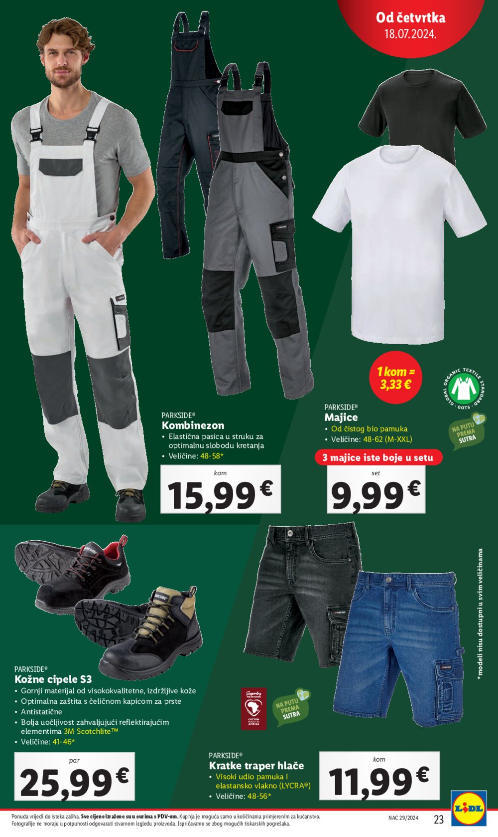Lidl katalog Super ponuda od ponedjeljka 15.07. - 21.07.2024.