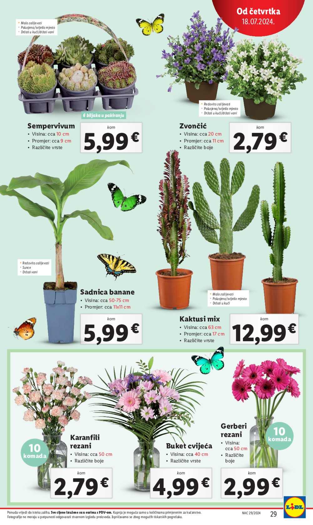 Lidl katalog Super ponuda od ponedjeljka 15.07. - 21.07.2024.