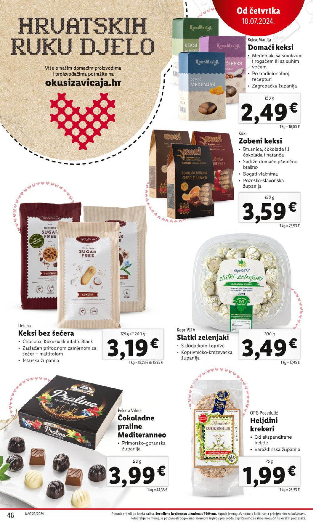 Lidl katalog Super ponuda od ponedjeljka 15.07. - 21.07.2024.