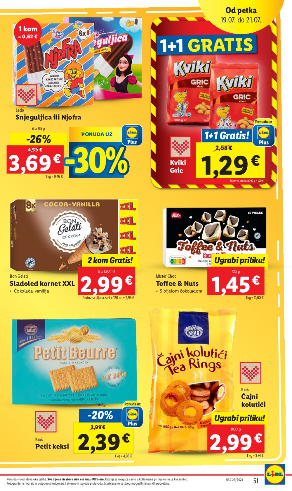 Lidl katalog Super ponuda od ponedjeljka 15.07. - 21.07.2024.