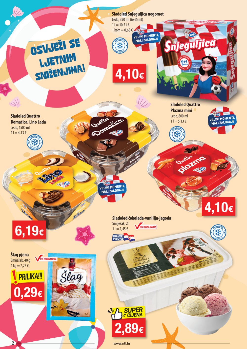 NTL katalog Akcija 10.07.-16.07. 2024. Sjever