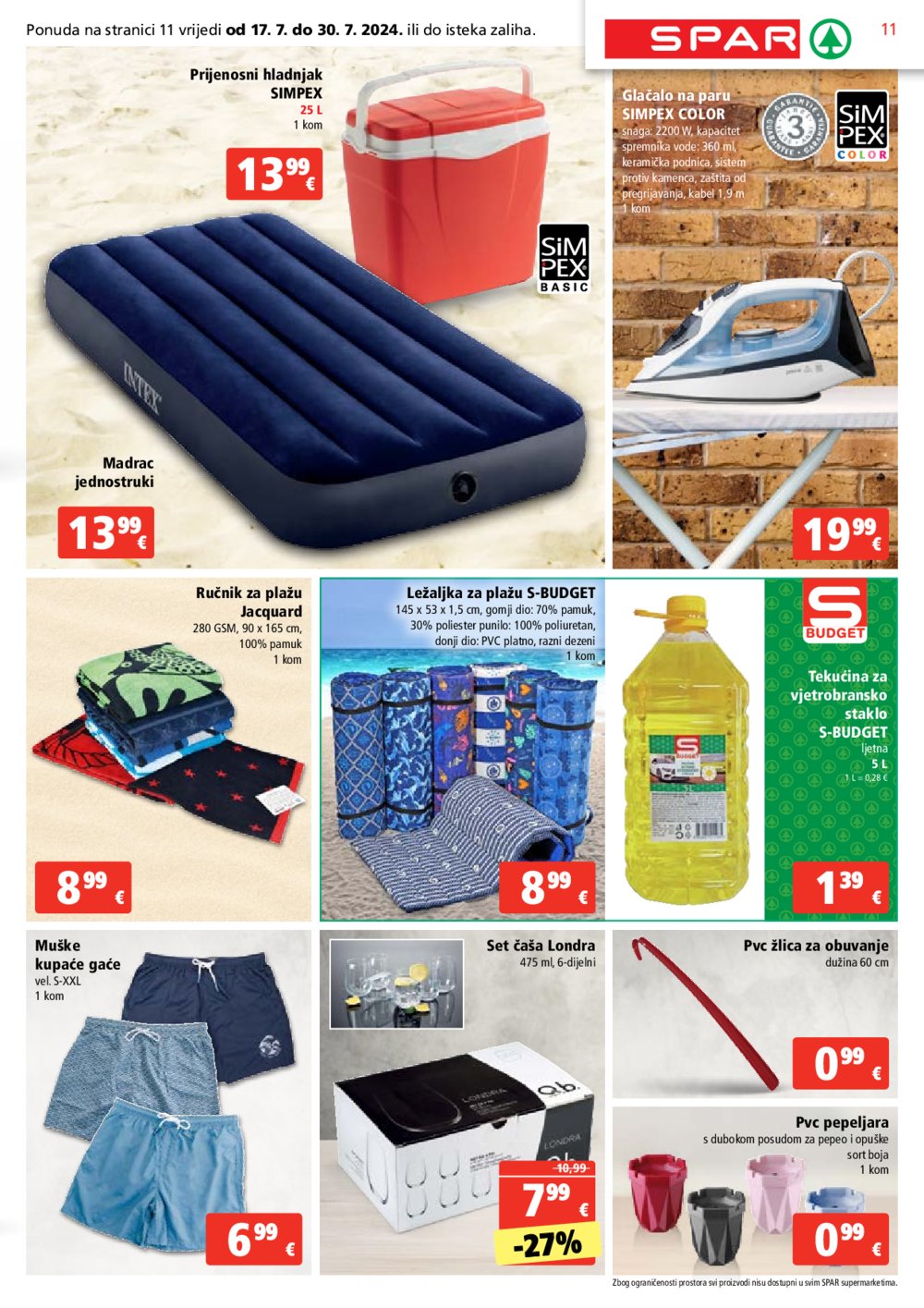SPAR katalog akcija 17.07.2024. - 23.07.2024.