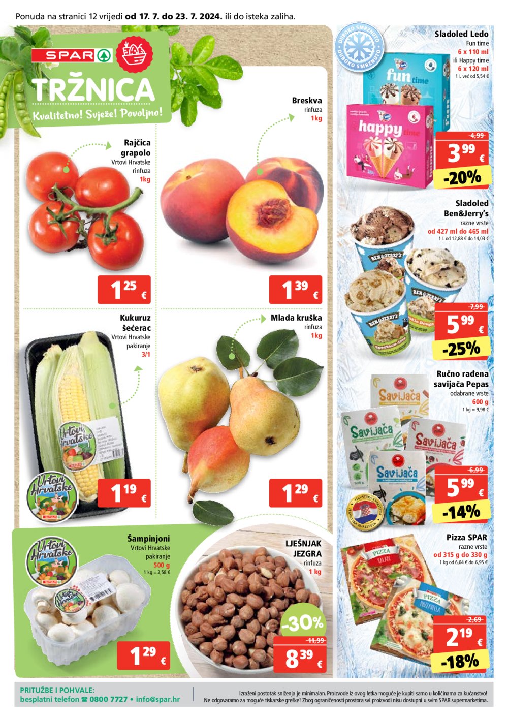 SPAR katalog akcija 17.07.2024. - 23.07.2024.