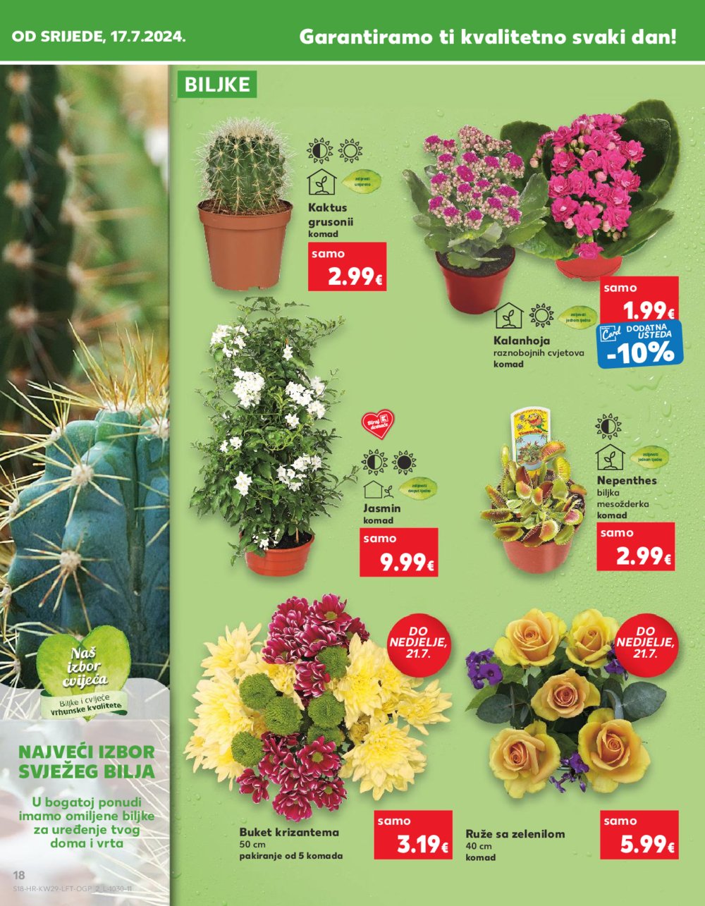 Kaufland katalog Akcija 17.07.-23.07.2024. Osijek, Split, Zagreb Barutanski jarak