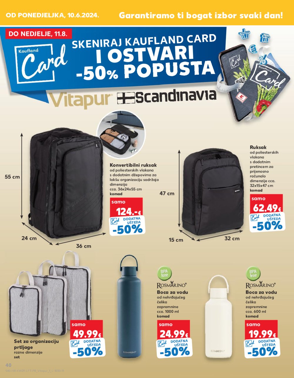 Kaufland katalog Akcija 17.07.-23.07.2024. Osijek, Split, Zagreb Barutanski jarak