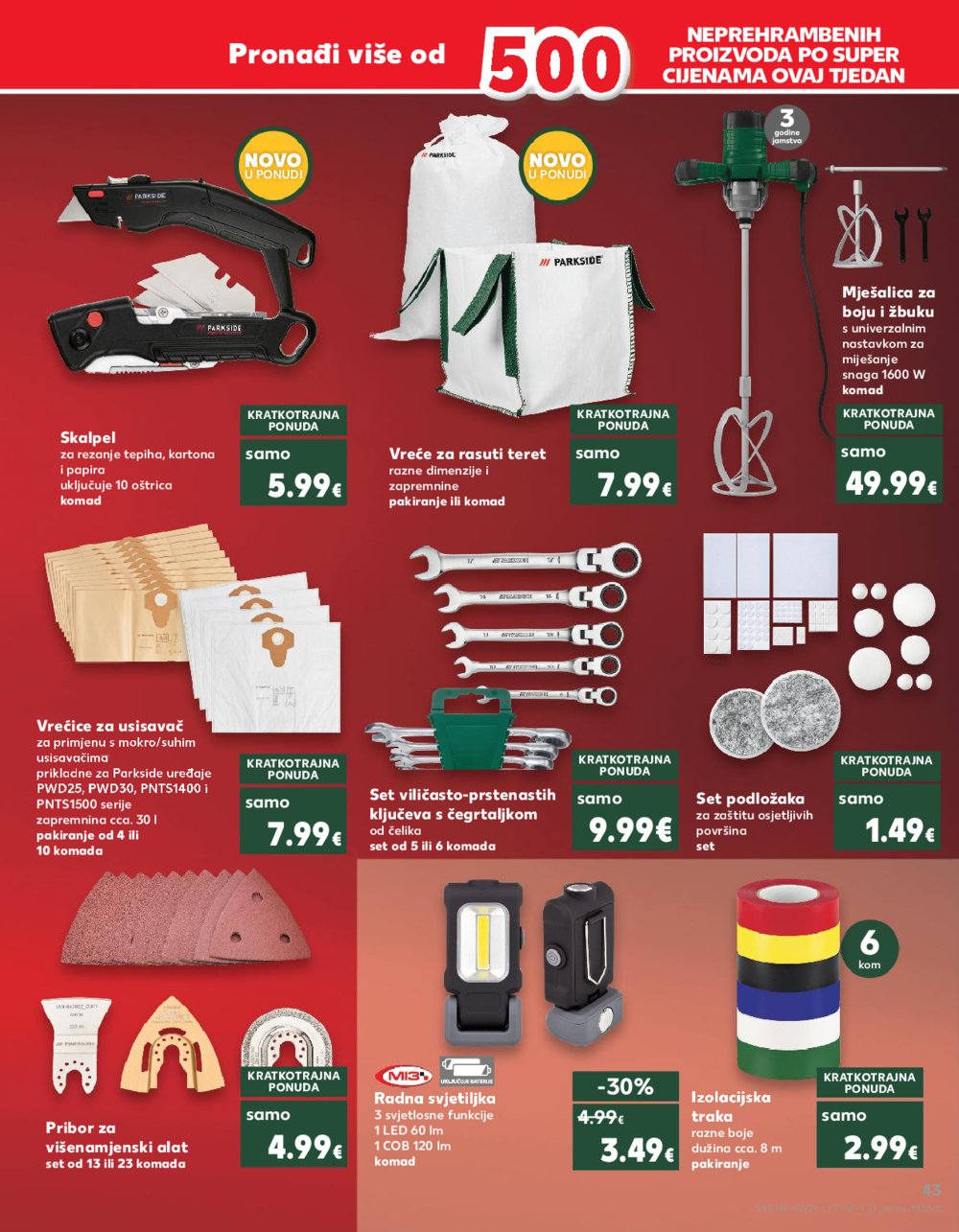 Kaufland katalog Akcija 17.07.-23.07.2024. Osijek, Split, Zagreb Barutanski jarak