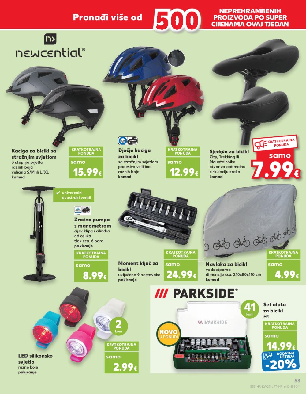 Kaufland katalog Akcija 17.07.-23.07.2024. Osijek, Split, Zagreb Barutanski jarak