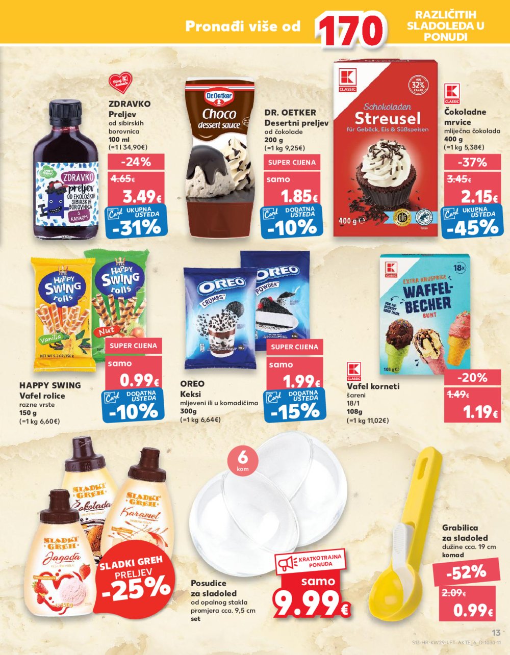 Kaufland katalog Akcija 17.07.-23.07.2024. Zadar, Šibenik, Pula, Umag, Biograd na moru, Trogir