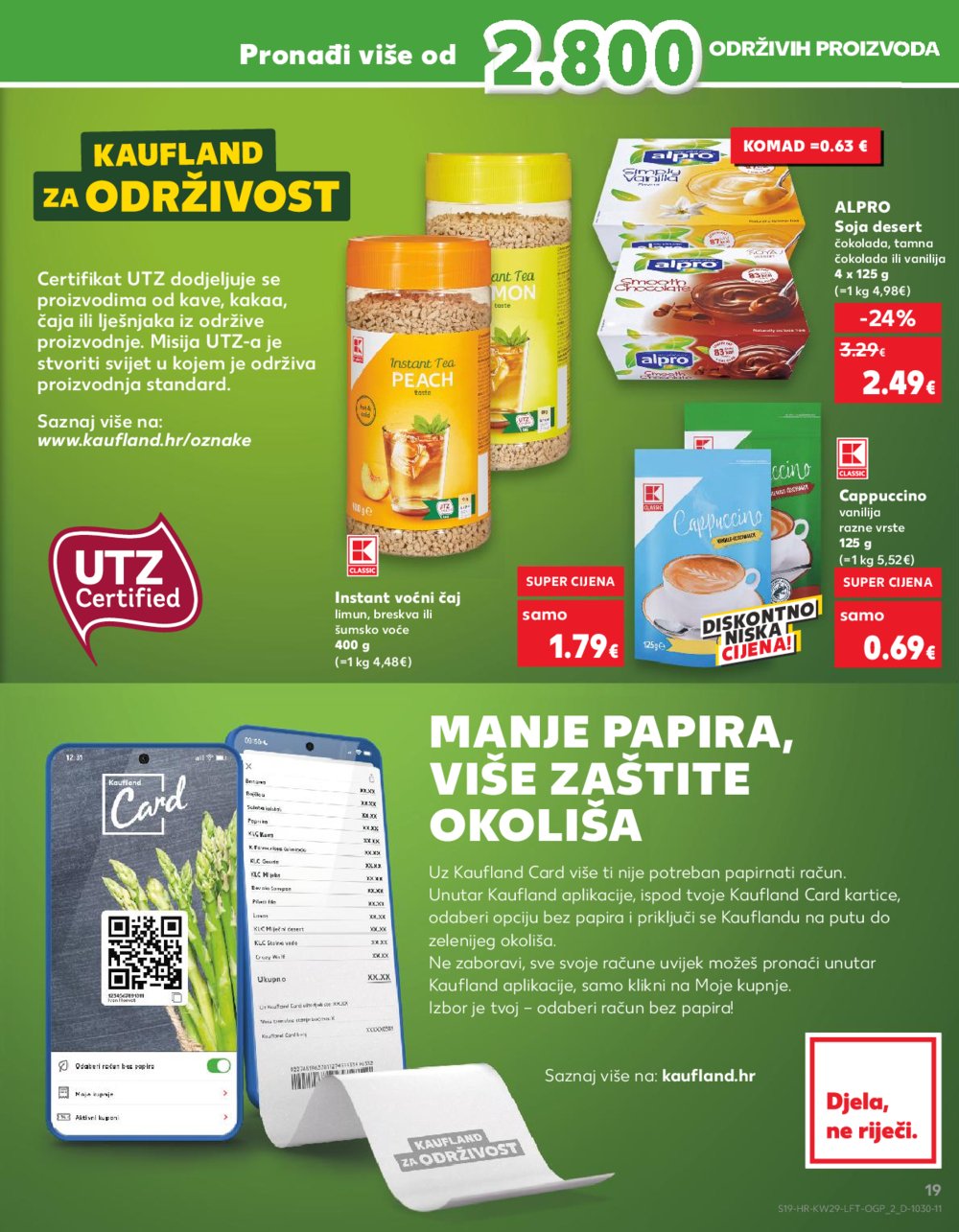 Kaufland katalog Akcija 17.07.-23.07.2024. Zadar, Šibenik, Pula, Umag, Biograd na moru, Trogir