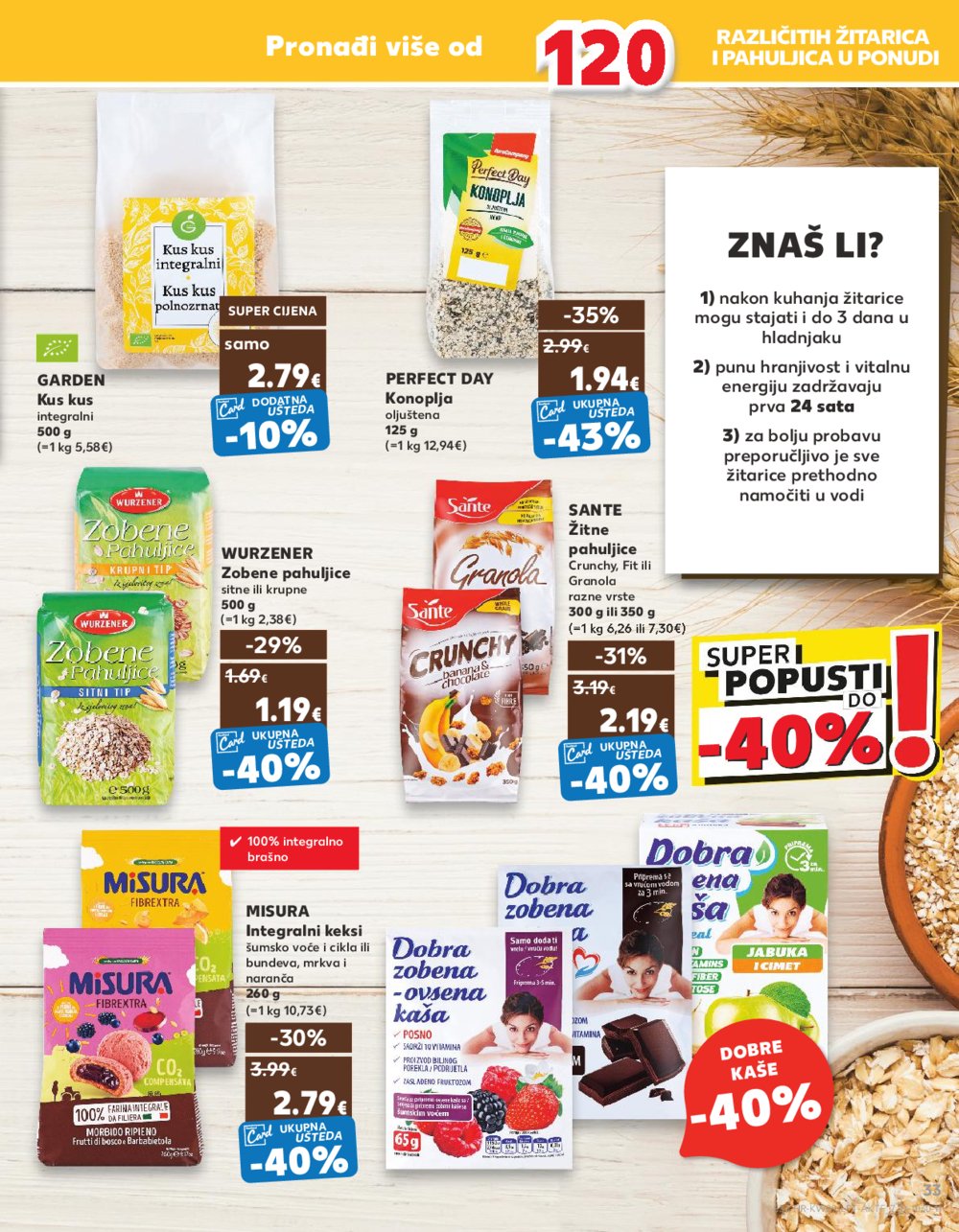 Kaufland katalog Akcija 17.07.-23.07.2024. Zadar, Šibenik, Pula, Umag, Biograd na moru, Trogir