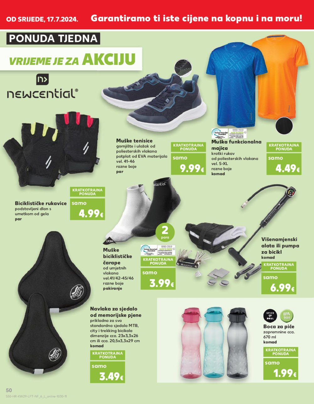 Kaufland katalog Akcija 17.07.-23.07.2024. Zadar, Šibenik, Pula, Umag, Biograd na moru, Trogir