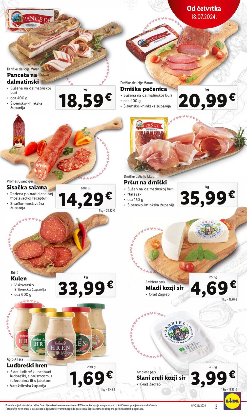 Lidl Super ponuda od četvrtka 18.07.-21.07.2024.