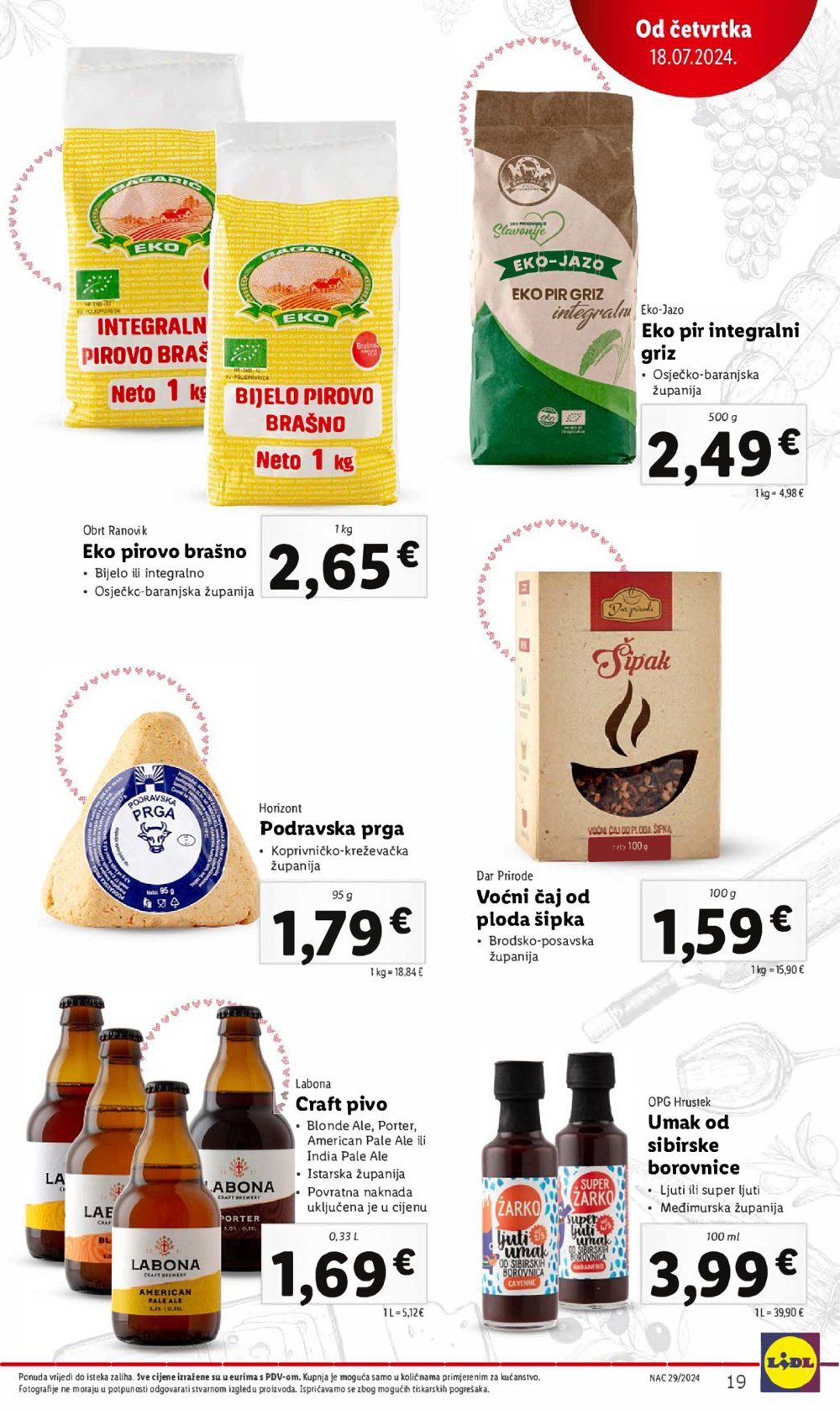 Lidl Super ponuda od četvrtka 18.07.-21.07.2024.