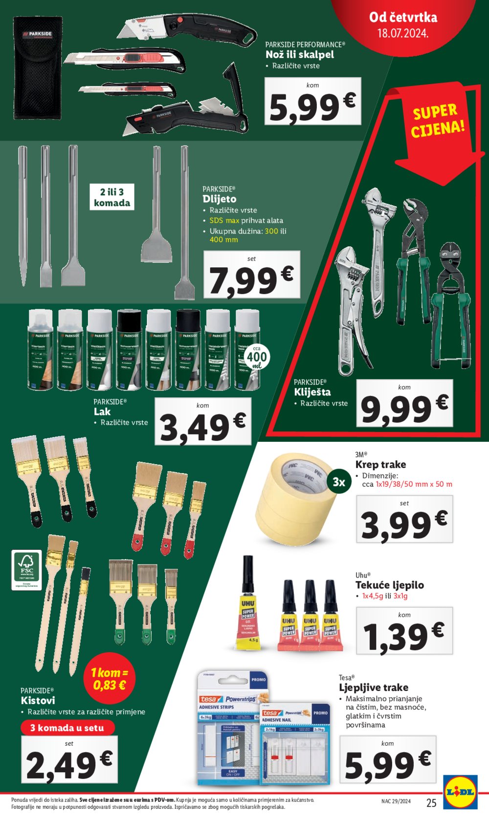 Lidl Super ponuda od četvrtka 18.07.-21.07.2024.