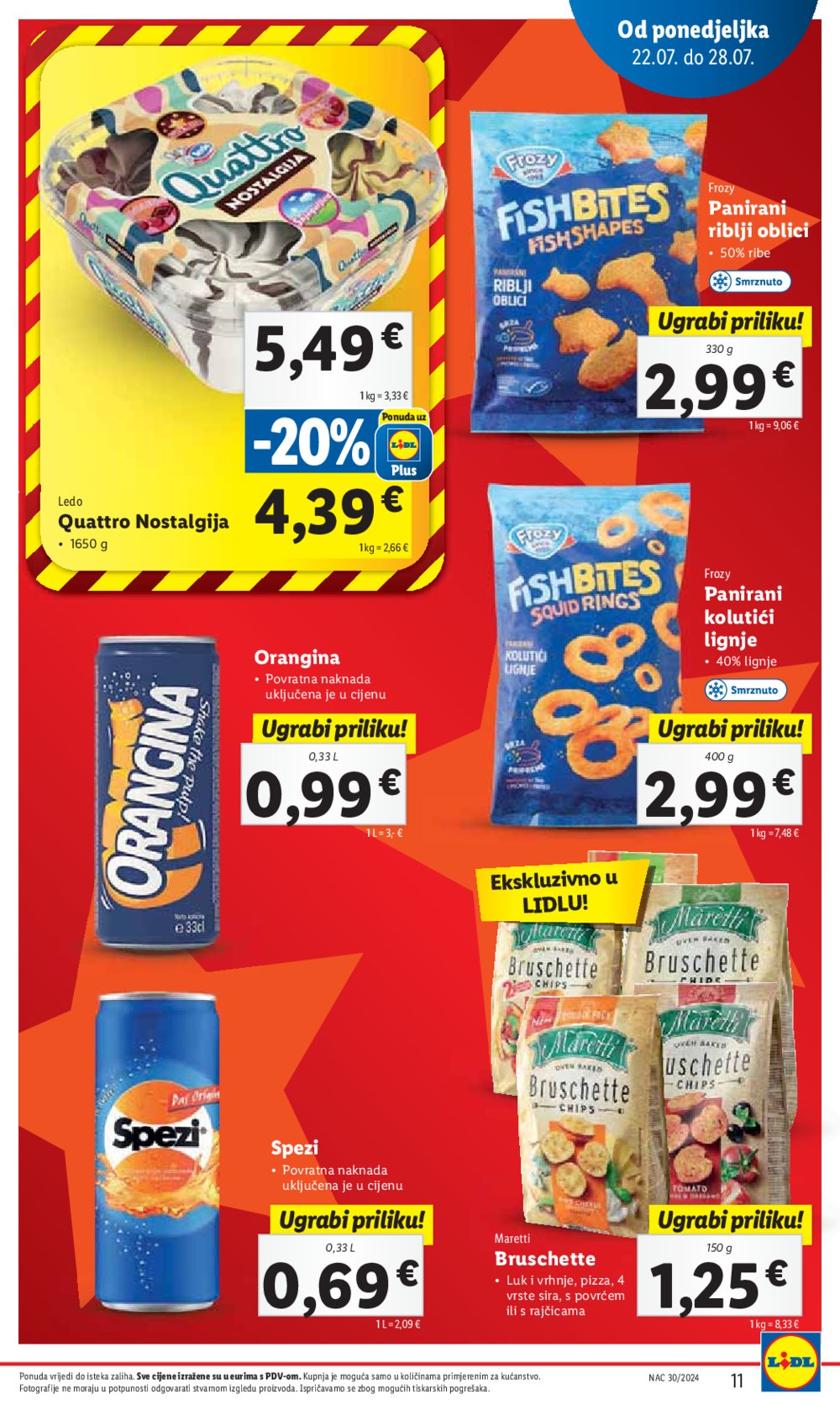 Lidl Super ponuda od ponedjeljka 22.07.-28.07.2024.