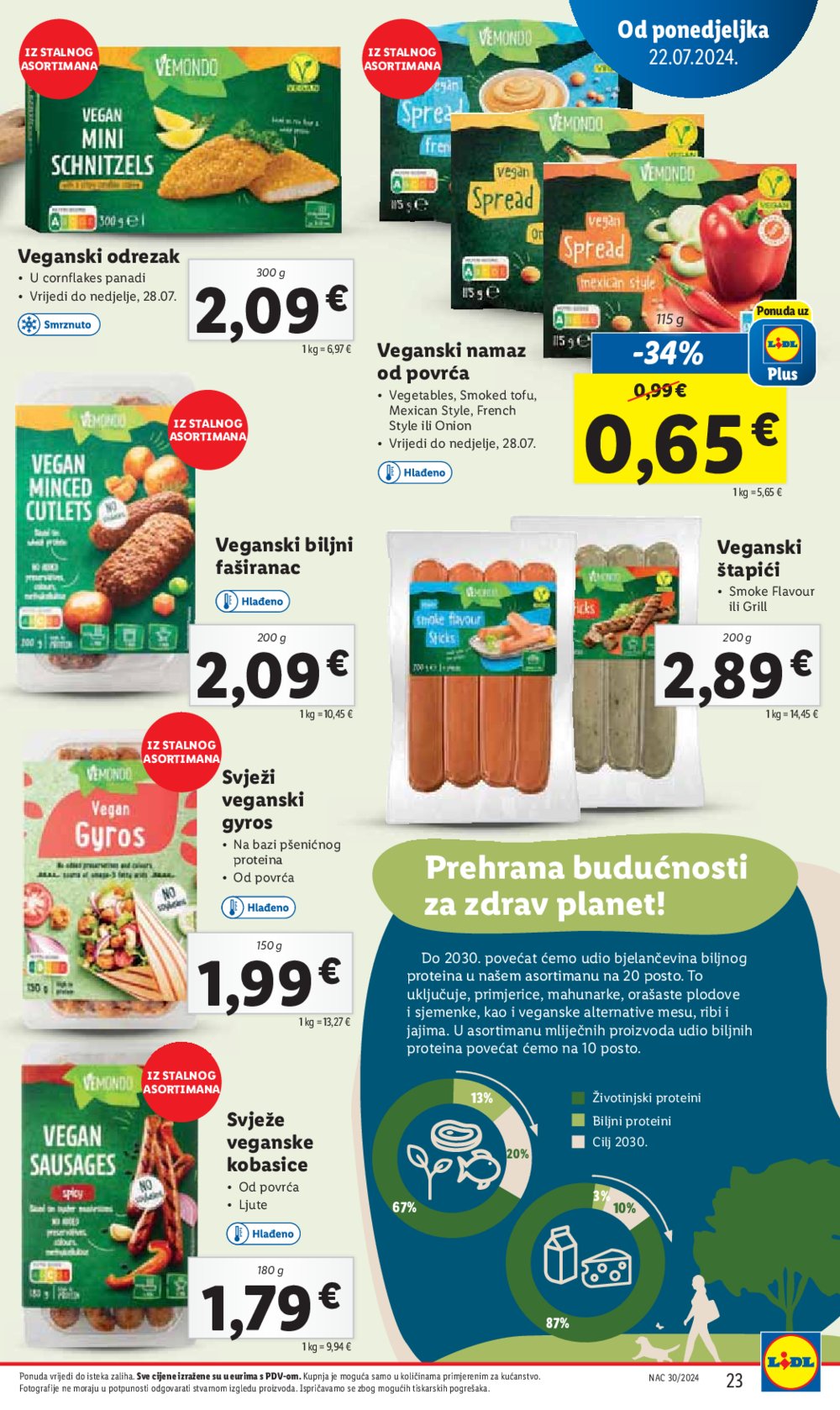 Lidl Super ponuda od ponedjeljka 22.07.-28.07.2024.