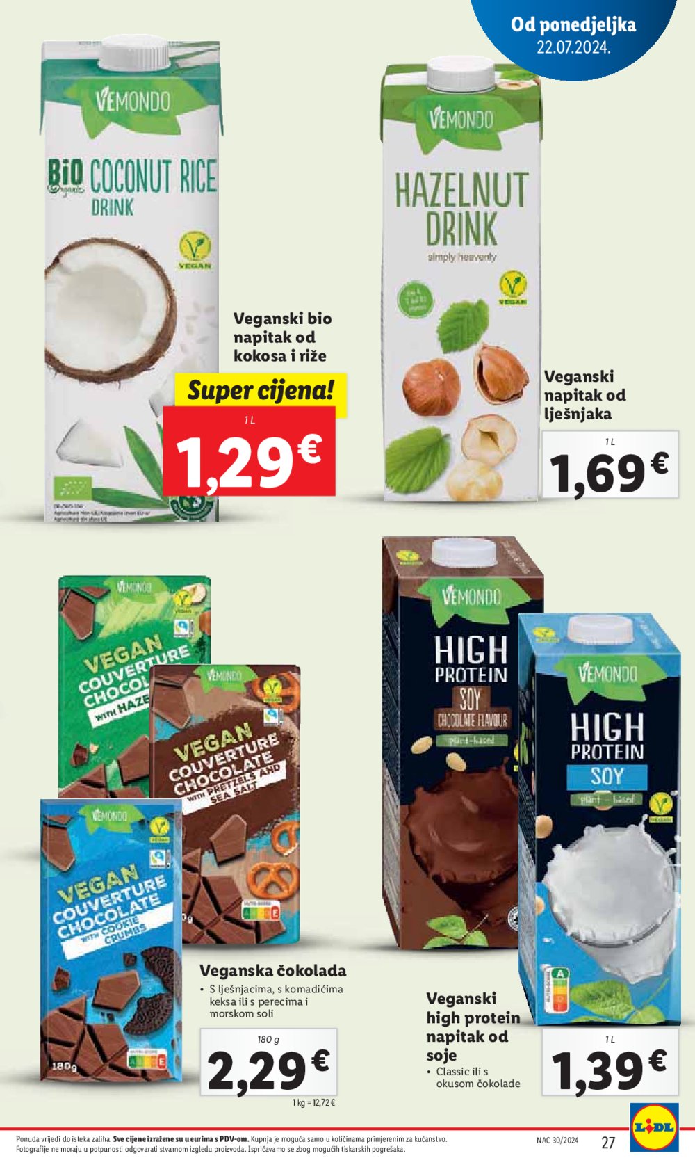 Lidl Super ponuda od ponedjeljka 22.07.-28.07.2024.