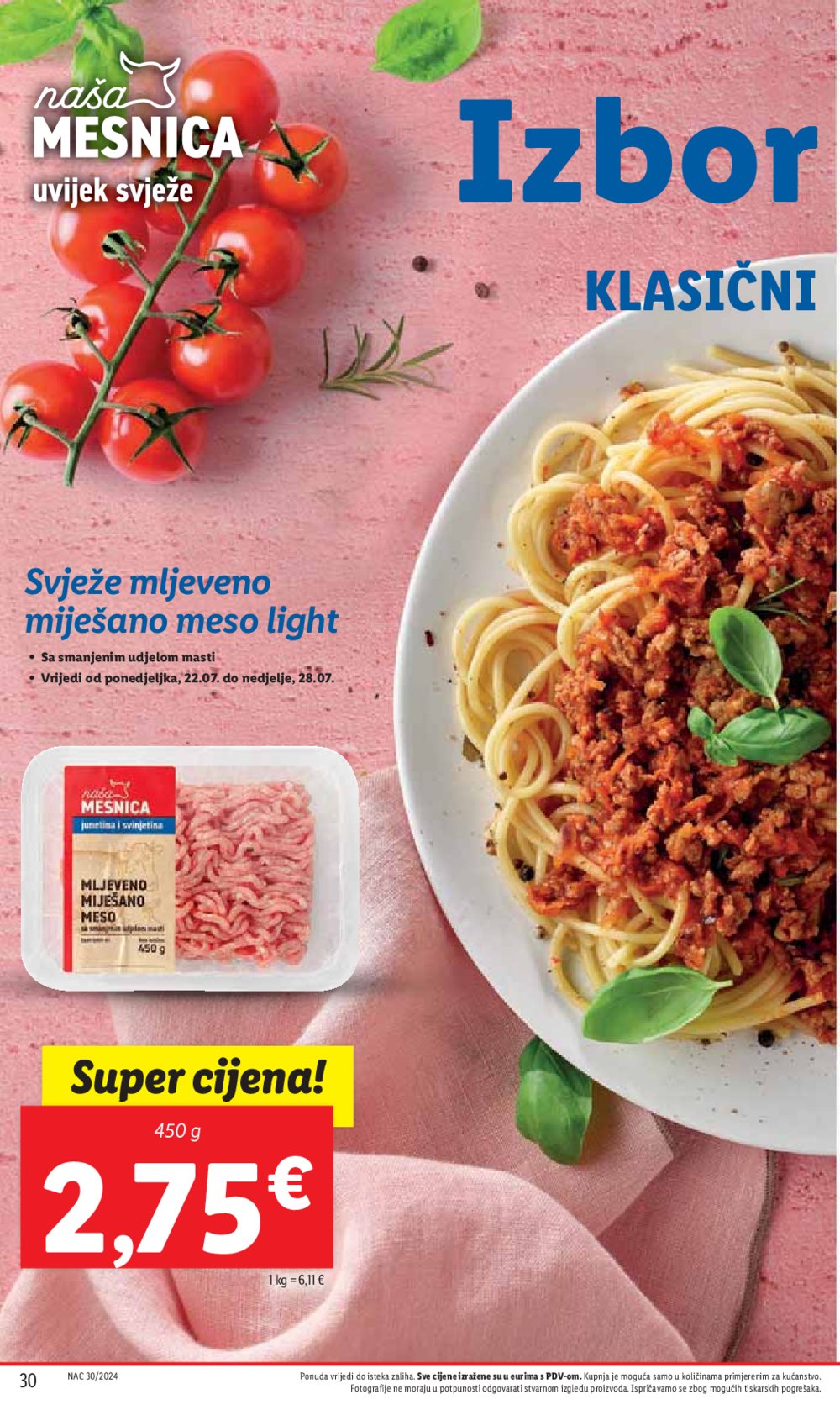 Lidl Super ponuda od ponedjeljka 22.07.-28.07.2024.