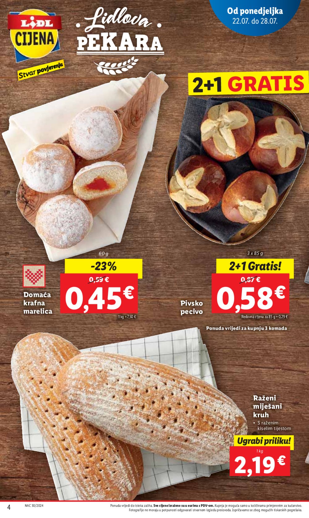 Lidl Super ponuda od ponedjeljka 22.07.-28.07.2024.