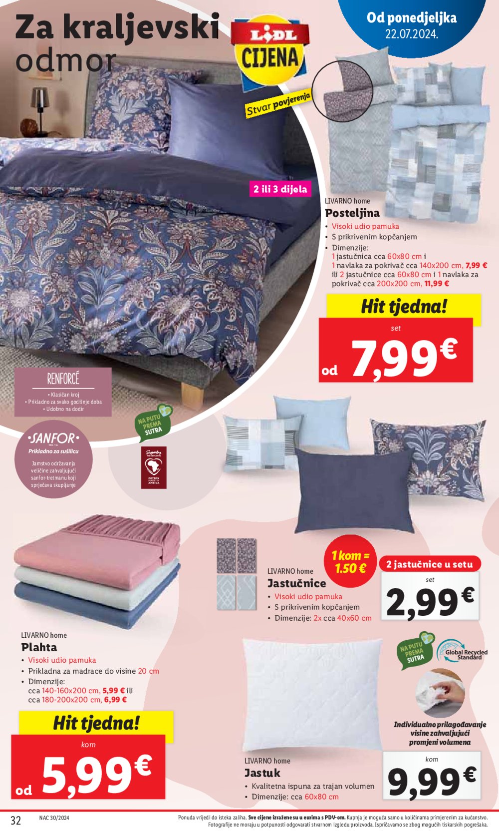 Lidl Super ponuda od ponedjeljka 22.07.-28.07.2024.