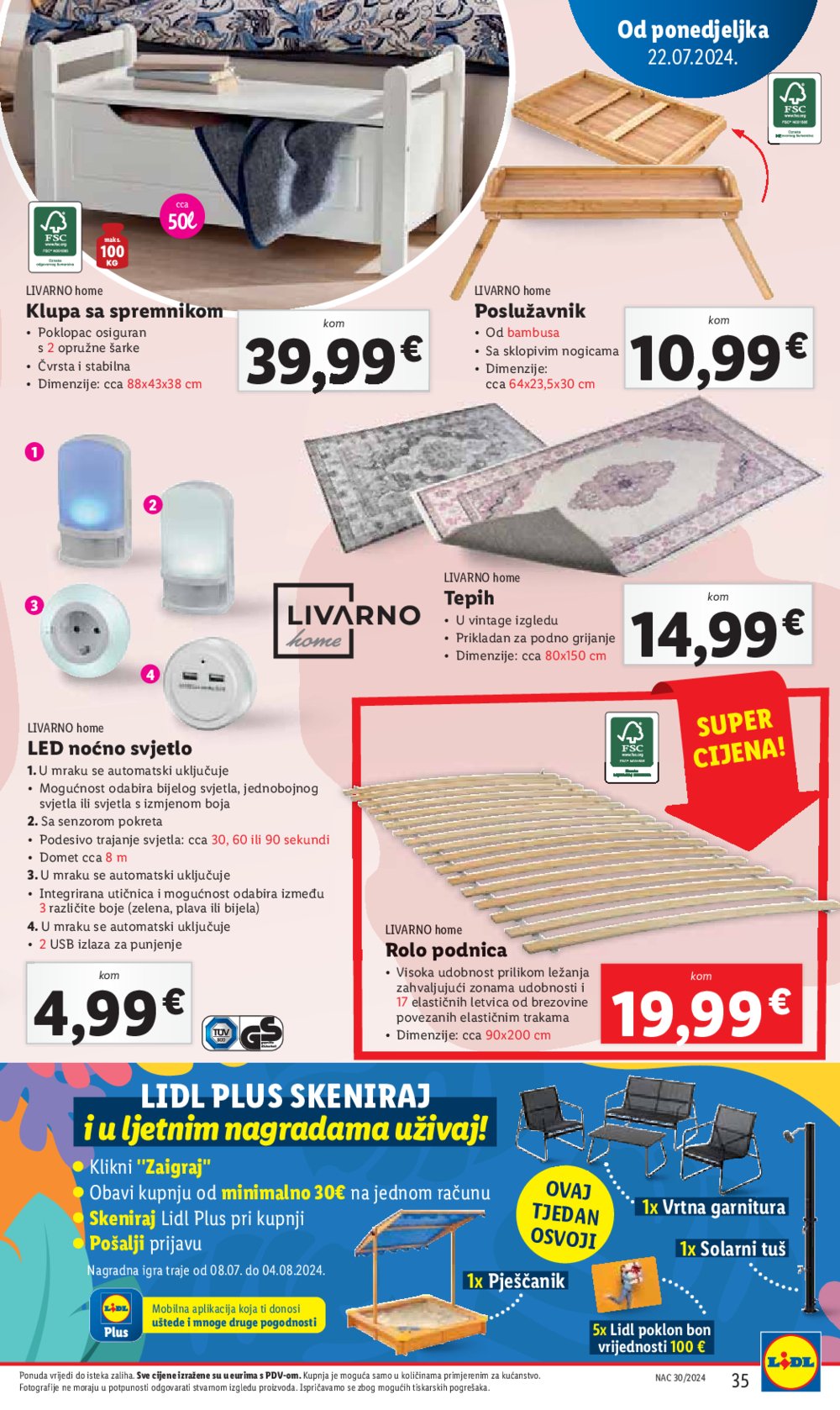 Lidl Super ponuda od ponedjeljka 22.07.-28.07.2024.