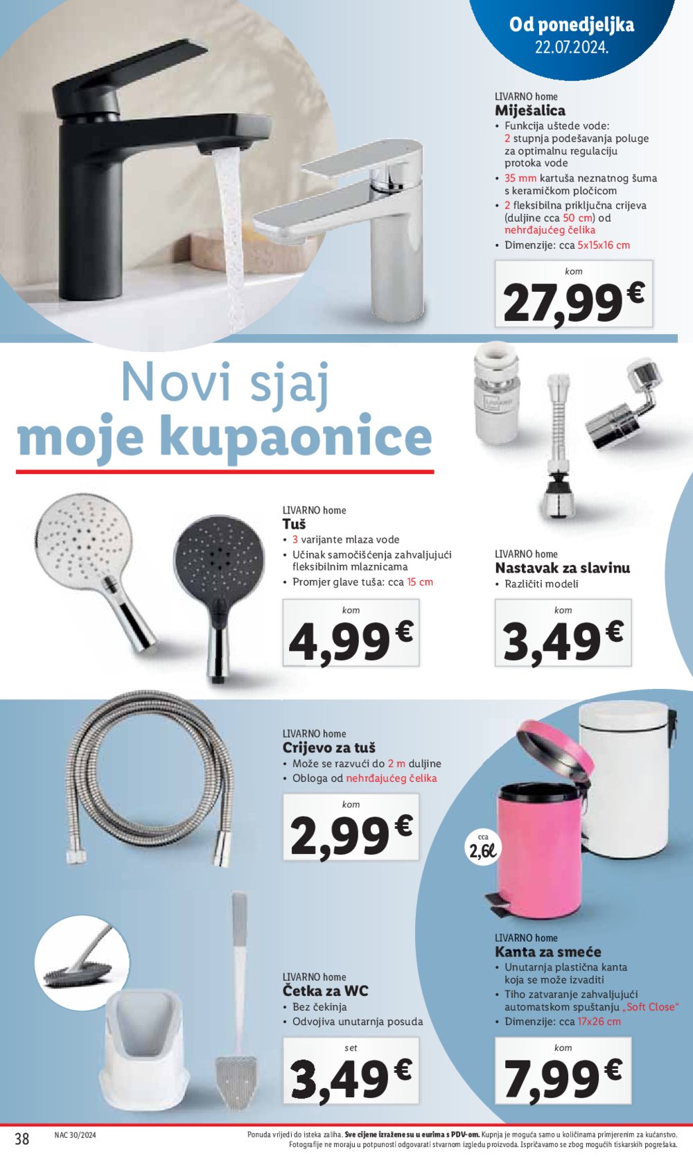 Lidl Super ponuda od ponedjeljka 22.07.-28.07.2024.