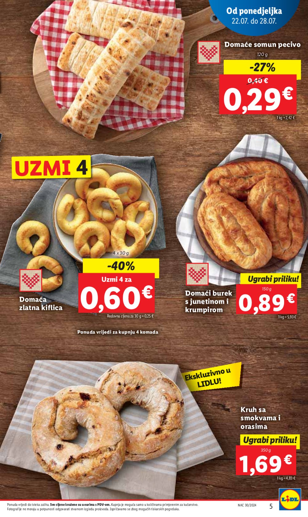 Lidl Super ponuda od ponedjeljka 22.07.-28.07.2024.