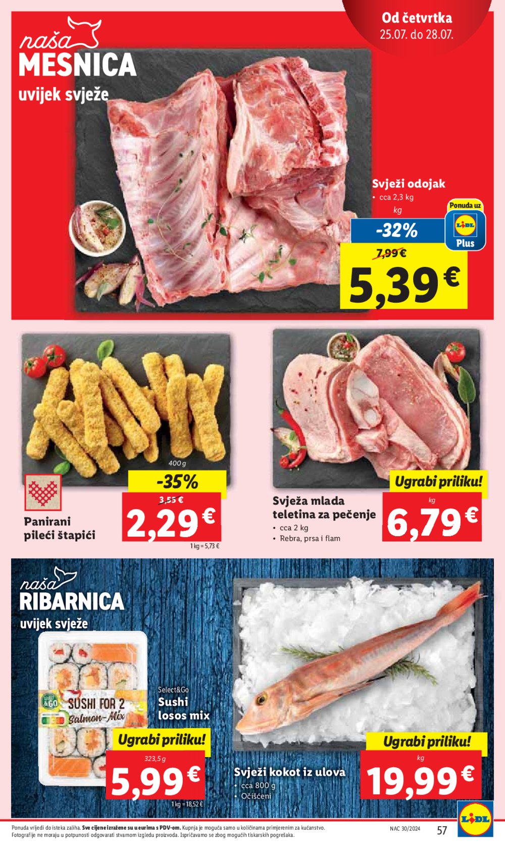 Lidl Super ponuda od ponedjeljka 22.07.-28.07.2024.