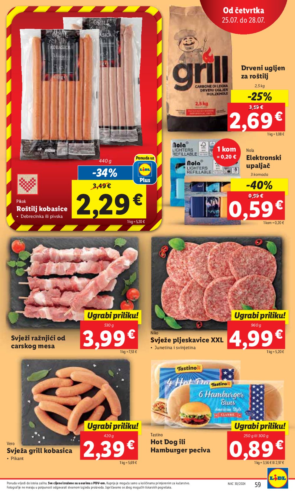 Lidl Super ponuda od ponedjeljka 22.07.-28.07.2024.