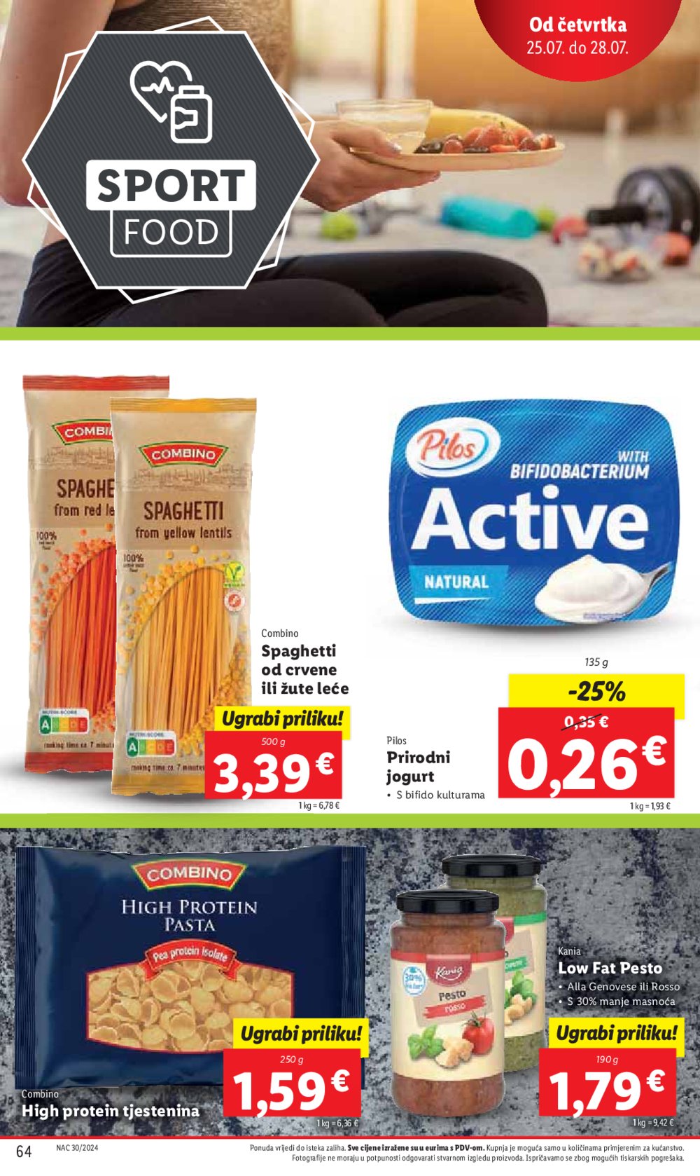 Lidl Super ponuda od ponedjeljka 22.07.-28.07.2024.