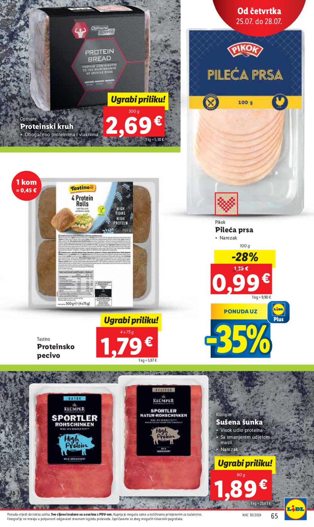 Lidl Super ponuda od ponedjeljka 22.07.-28.07.2024.