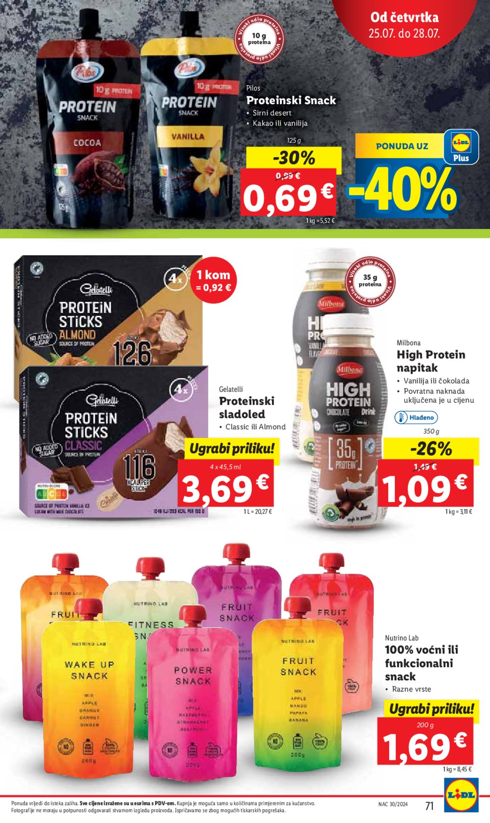 Lidl Super ponuda od ponedjeljka 22.07.-28.07.2024.