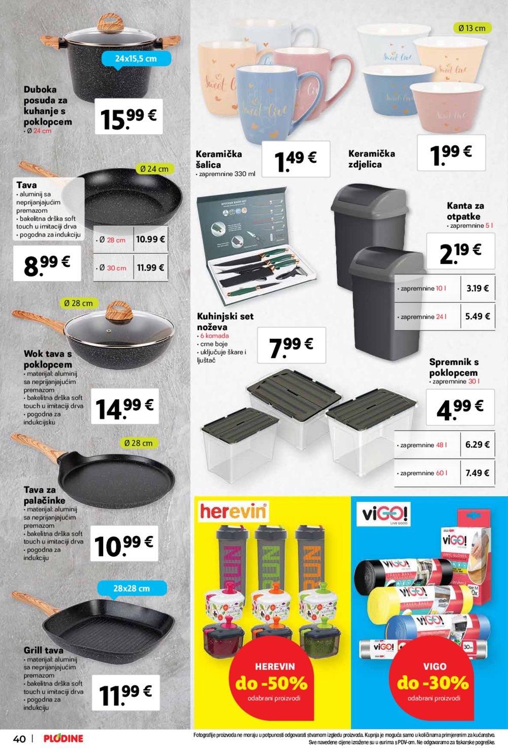 Plodine katalog Otvorenje Gospić 17.07.-23.07.2024.