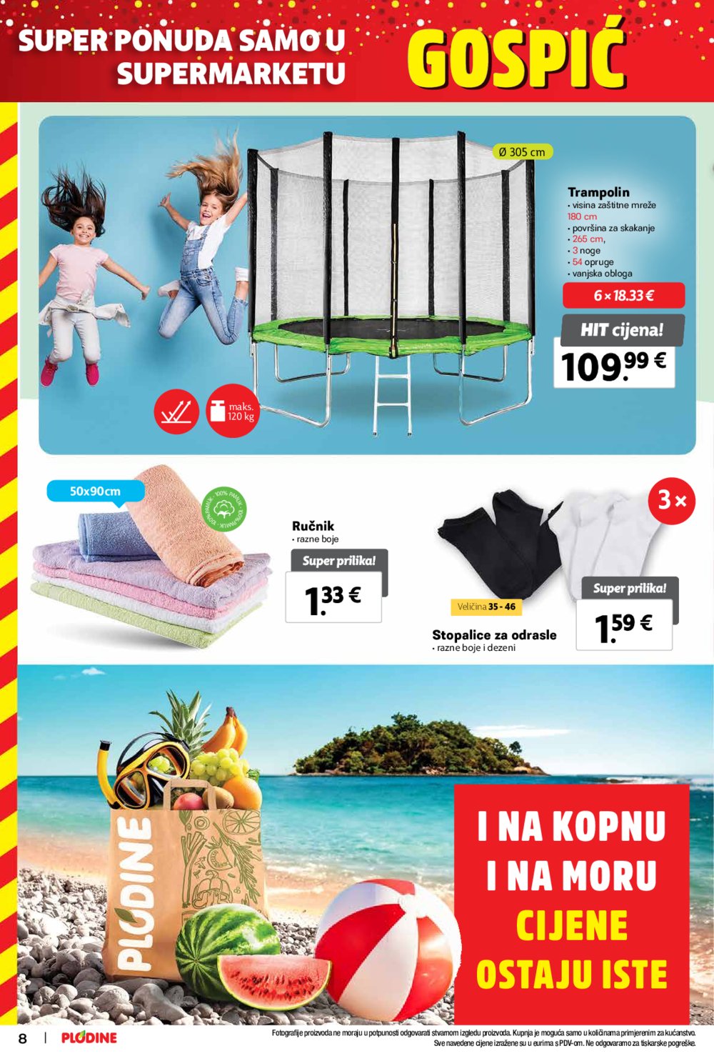 Plodine katalog Otvorenje Gospić 17.07.-23.07.2024.