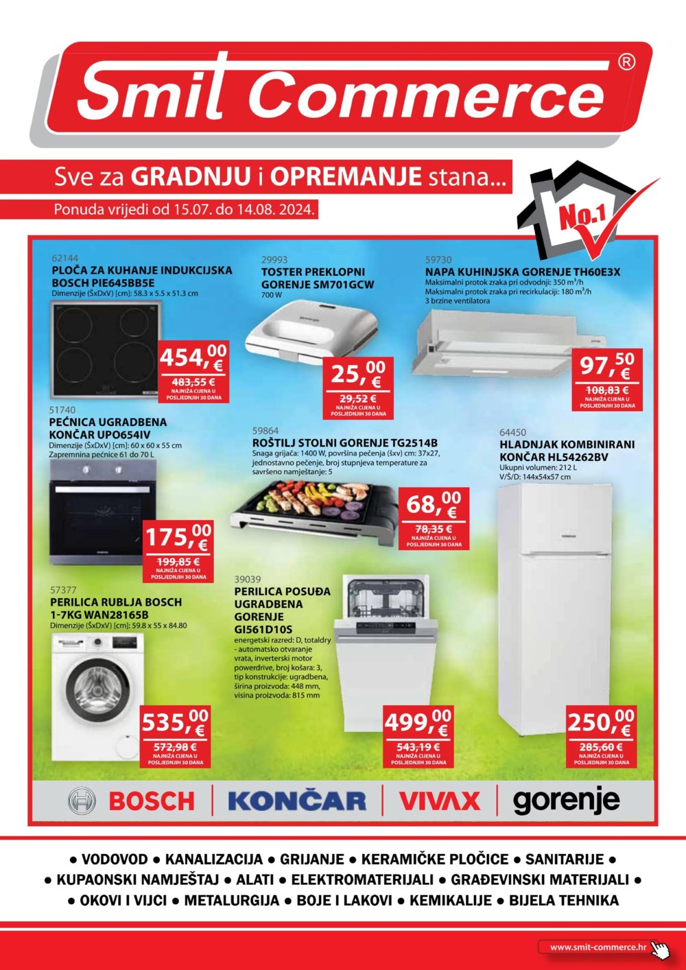 Smit Commerce katalog Akcija 15.07.-14.08.2024.