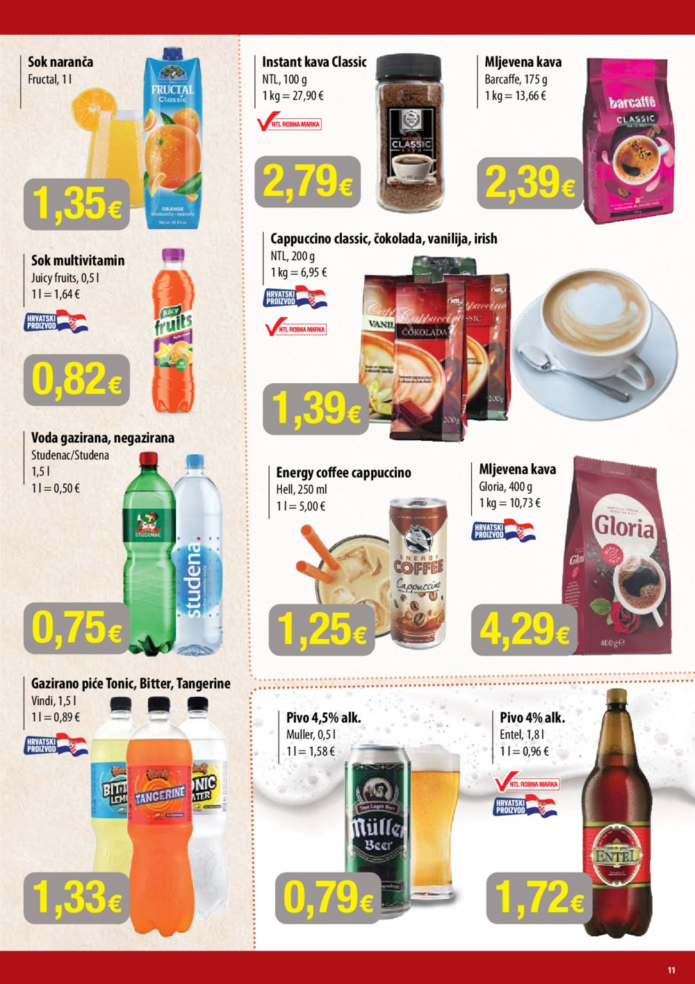 Bakmaz katalog NTL Maxi Tjedna ponuda 24.07.-30.07.2024.