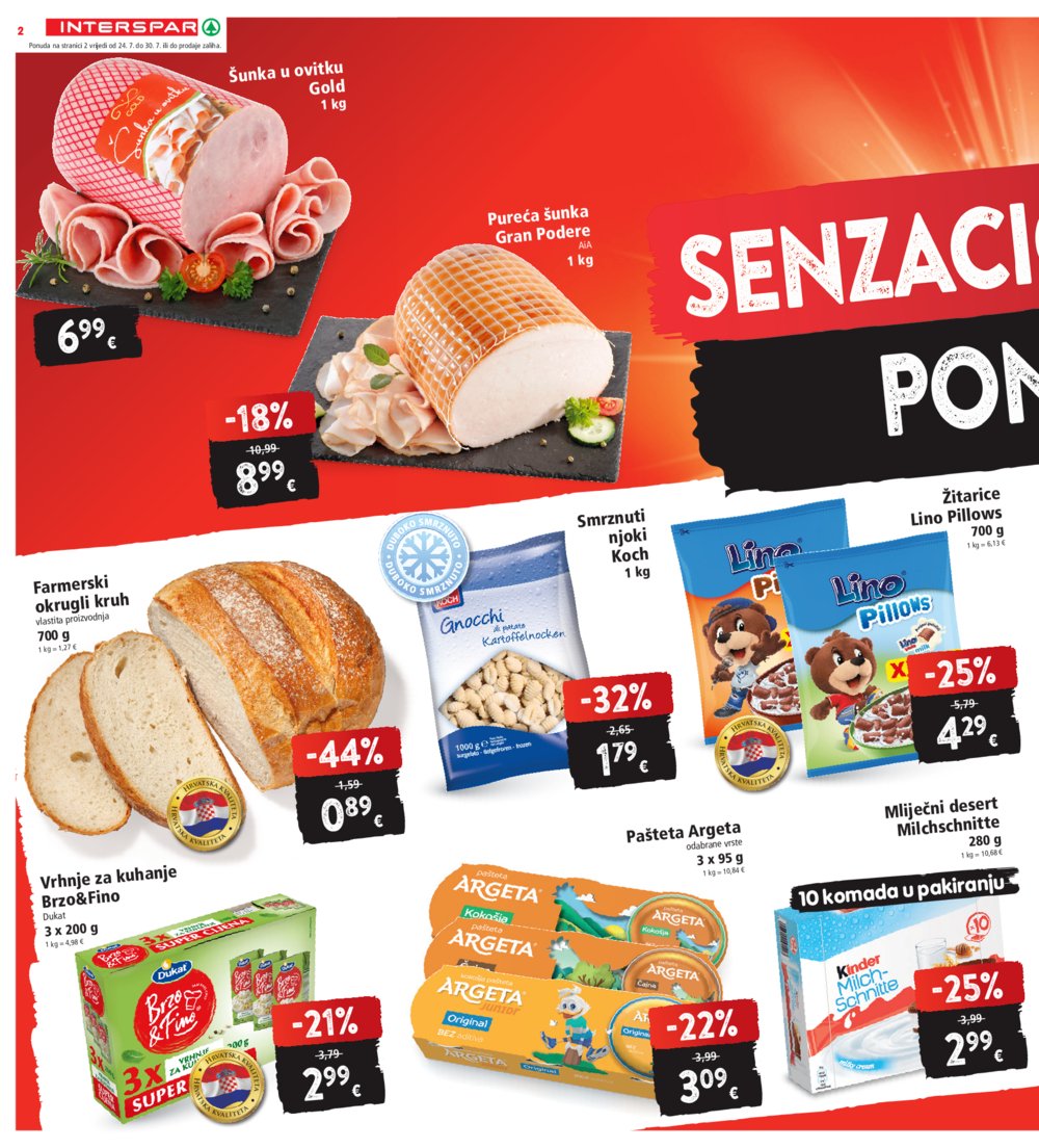 INTERSPAR katalog Akcija 24.07.-30.07.2024.