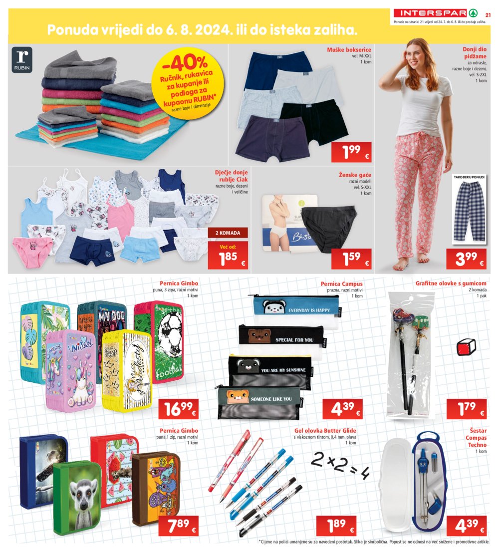 INTERSPAR katalog Akcija 24.07.-30.07.2024.