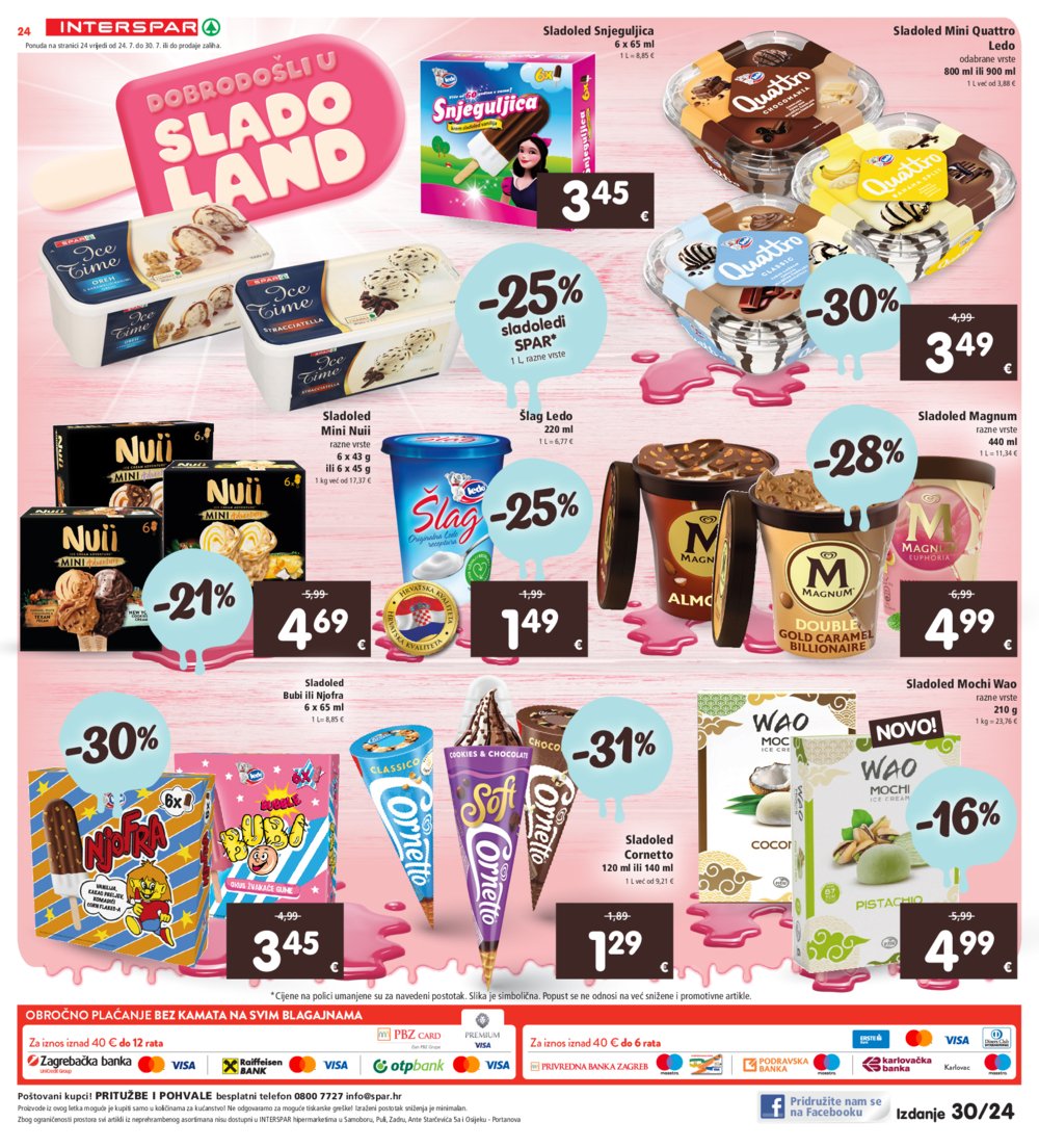 INTERSPAR katalog Akcija 24.07.-30.07.2024.