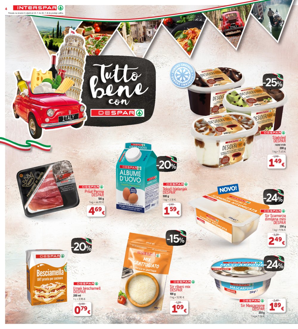 INTERSPAR katalog Akcija 24.07.-30.07.2024.