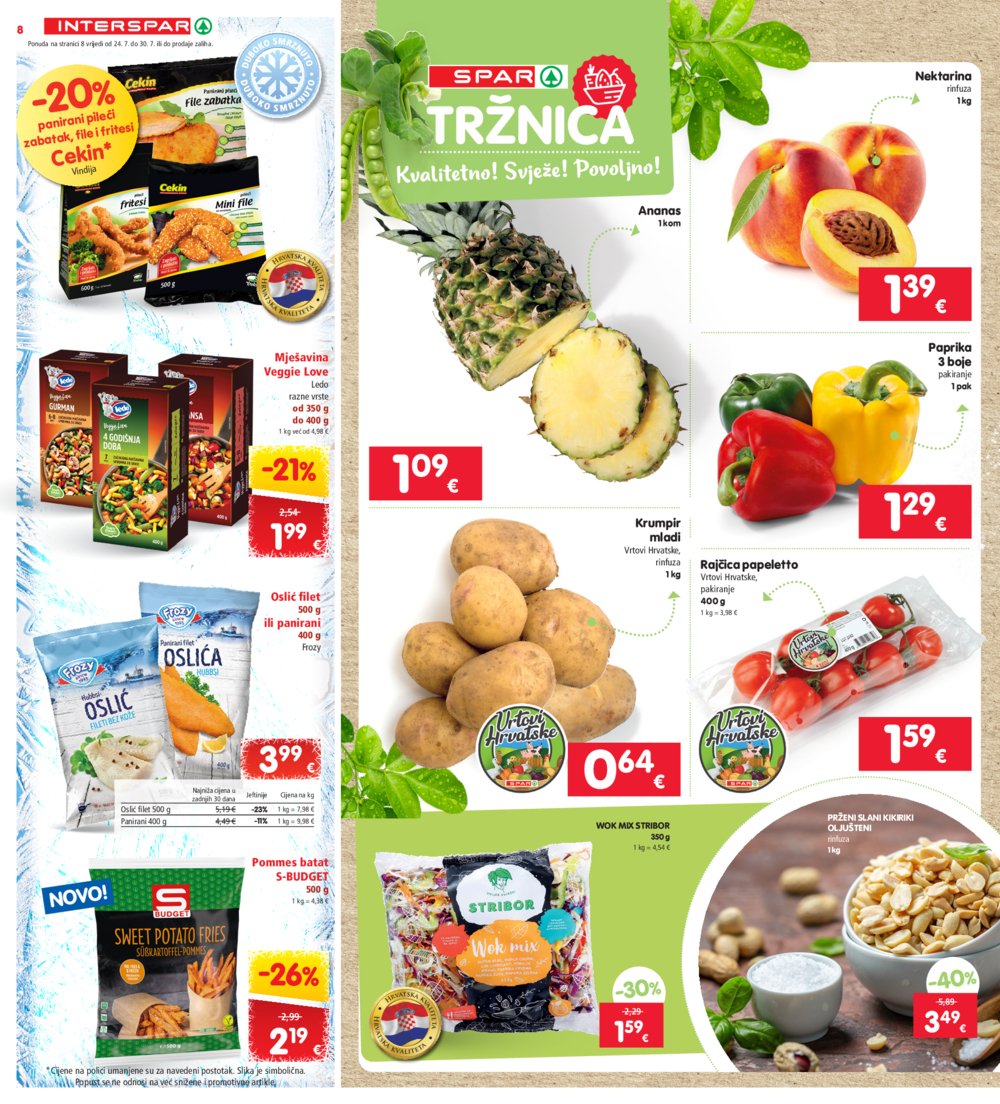 INTERSPAR katalog Akcija 24.07.-30.07.2024.