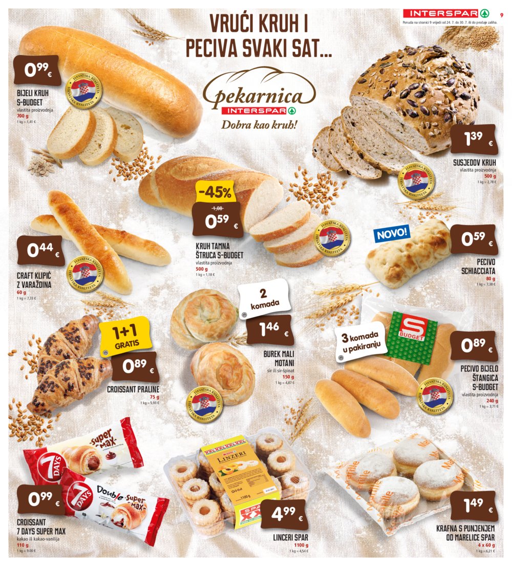 INTERSPAR katalog Akcija 24.07.-30.07.2024.